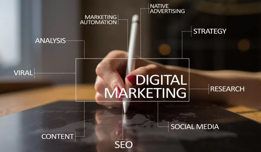 Fundo marketing digital IOA